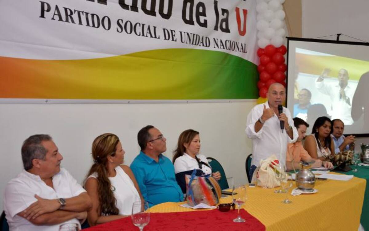 Roy Barreras, codirector del Partido de La U instaló ayer en esta ciudad las asambleas del partido. Cortesía,.