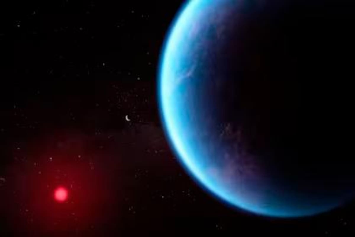 Webb identifica a un planeta que estaría lleno de agua a 120 años luz