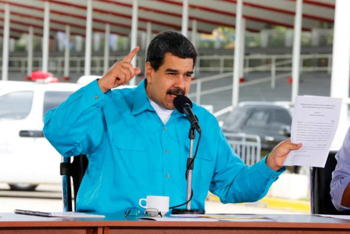 Nicolás Maduro EFE.