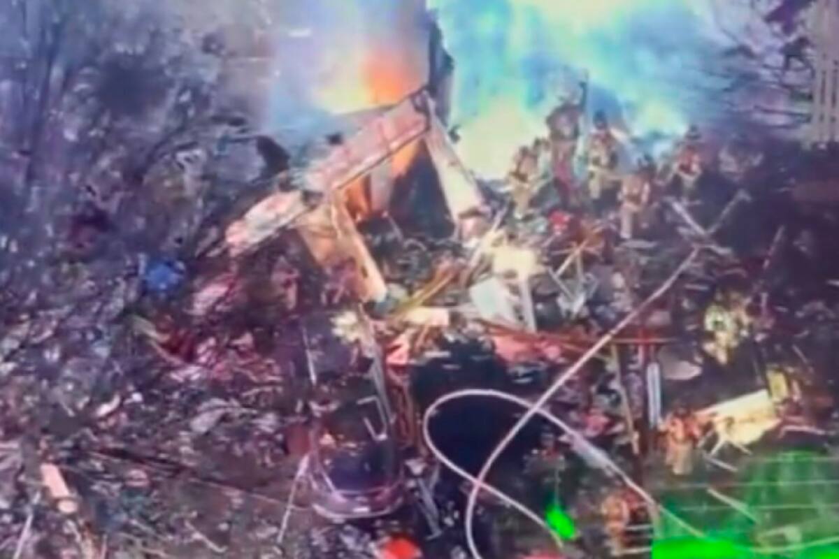Video: explosión en casa de EE. UU. deja un muerto y 11 hospitalizados