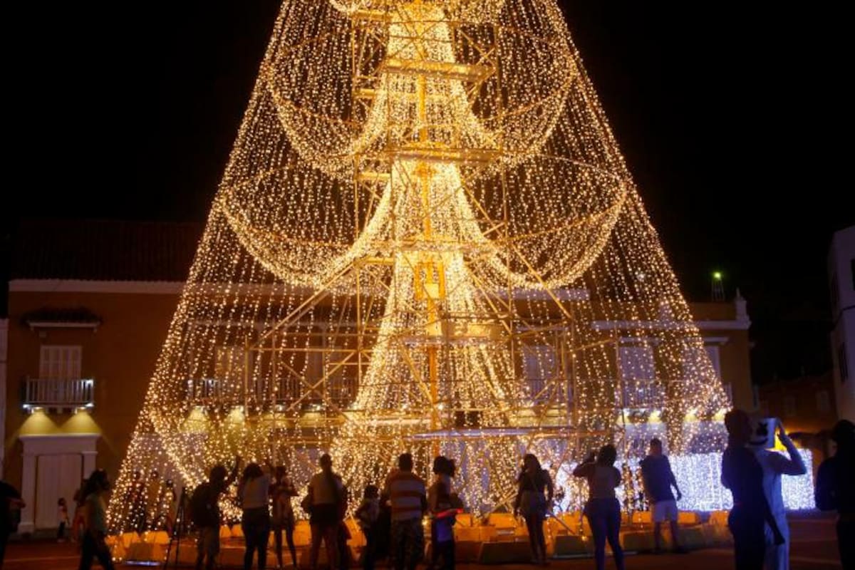 El lío detrás del pago del alumbrado navideño de Cartagena
