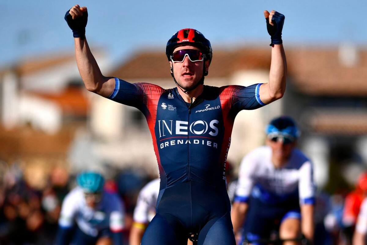 Elia Viviani, más rápido; Ganna mantiene liderato en el Tour de Provenza