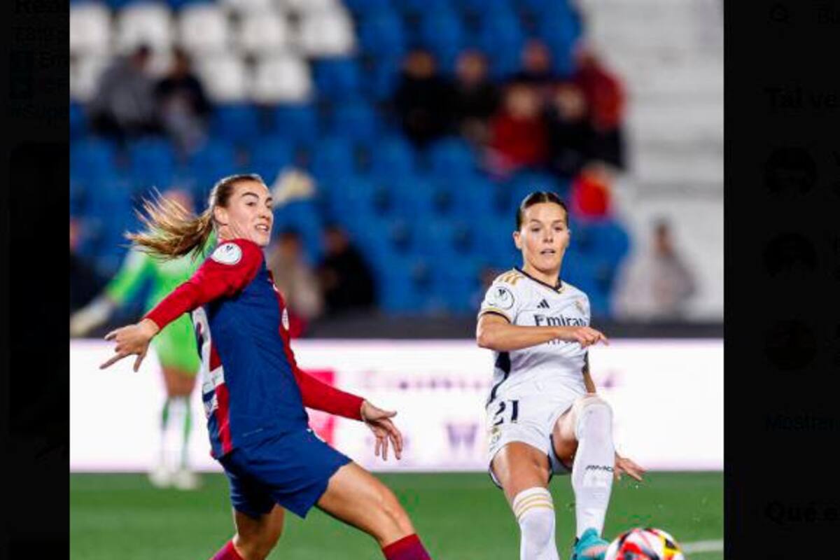 Barcelona golea al Real Madrid, equipo de Linda Caicedo