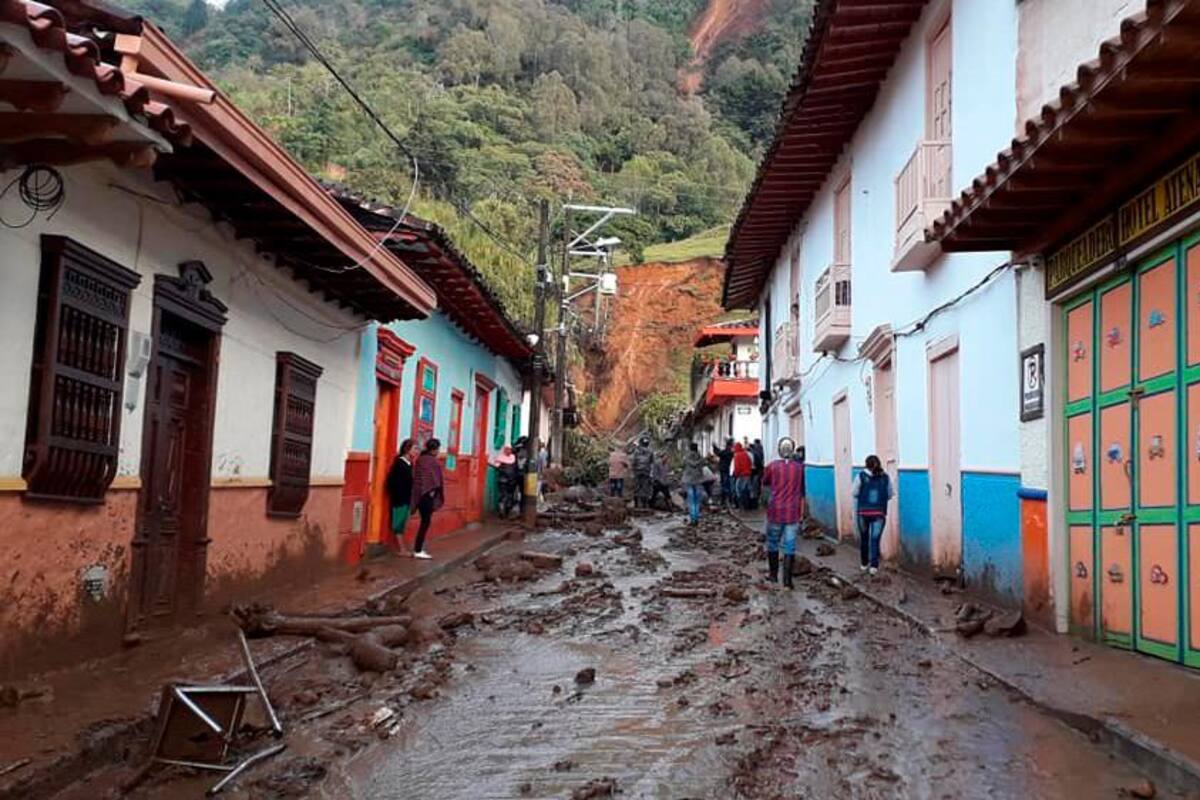 1.000 personas evacuadas en Jericó tras fuerte inundación