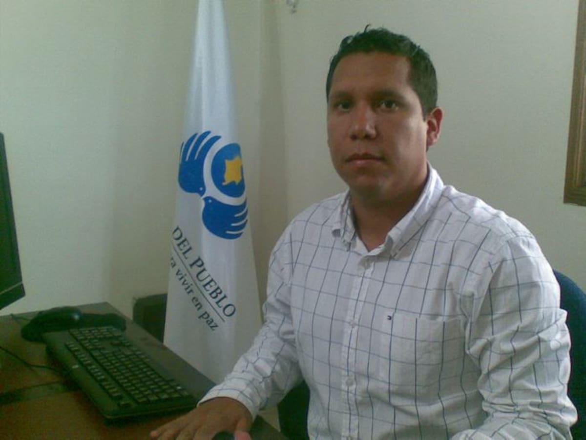 Miguel Ángel Aguiar Delgadillo, defensor Regional del Pueblo. Cortesía