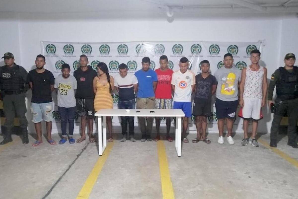 Capturan en Atlántico a integrantes de ‘Los Costeños Plutones’