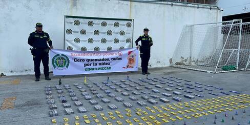 Incautan más de media tonelada de pólvora durante operativos en Cartagena