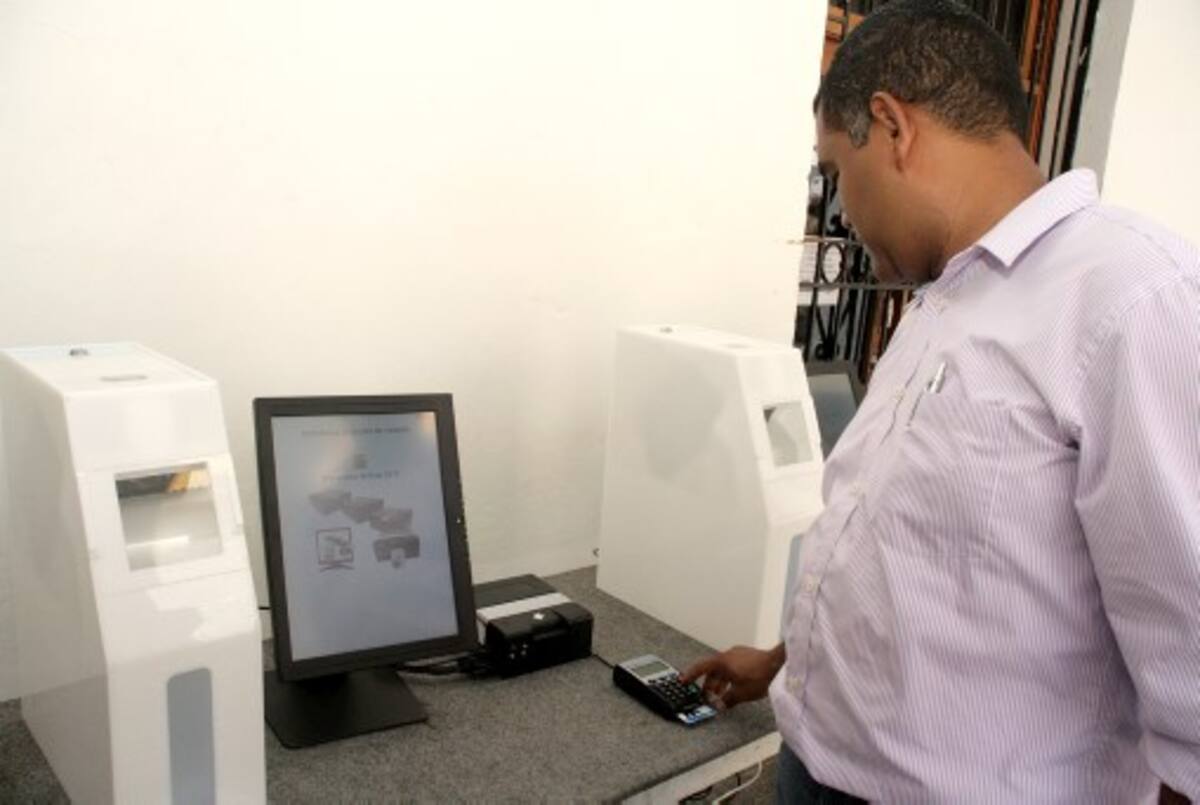 Este es el sistema de voto electrónico que se implementará en Cartagena y varios municipios de Bolívar, en las elecciones de este 30 de octubre. Luis Aparicio