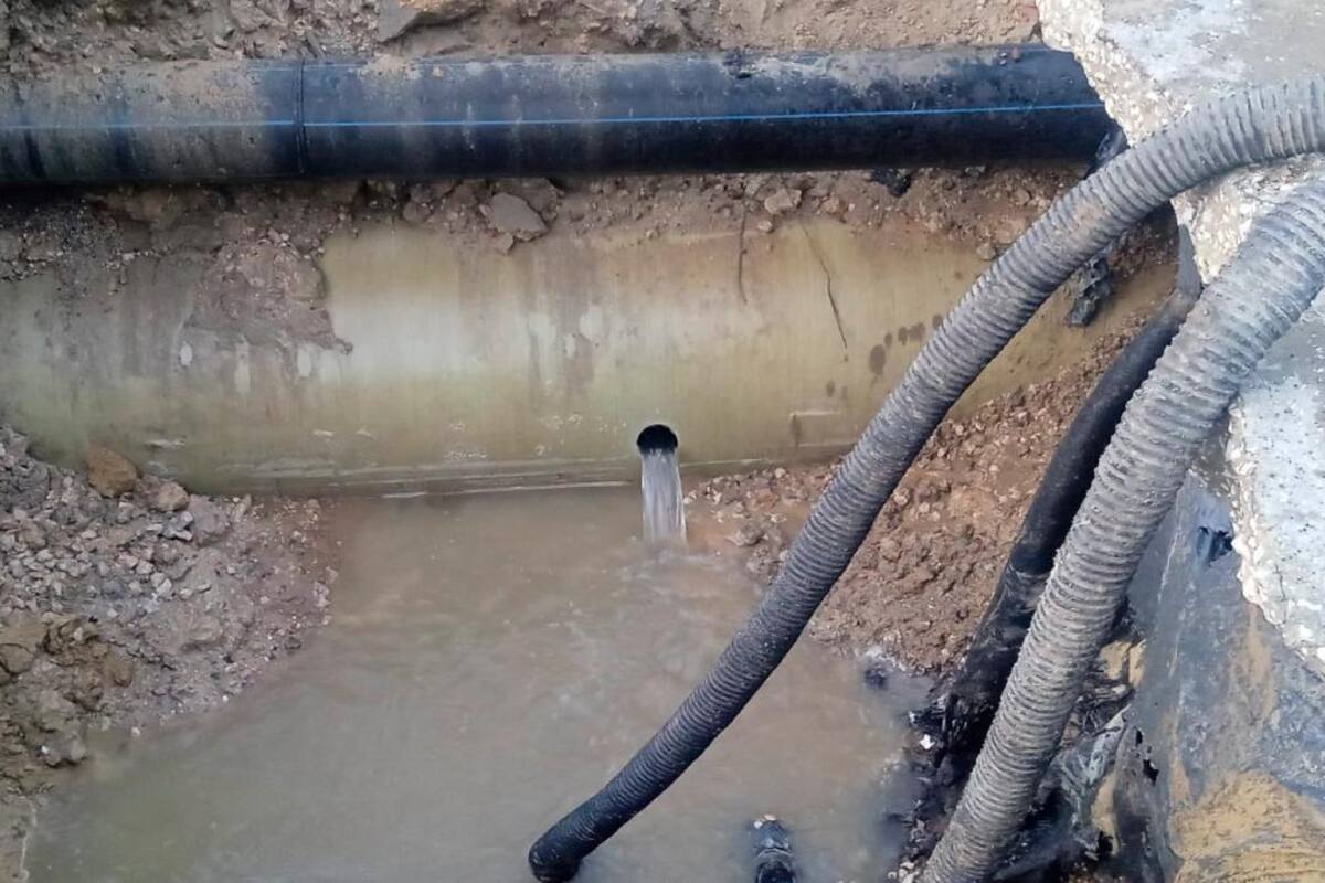 ¡Atención! Más del 30% de Cartagena sin agua tras daño en tubería