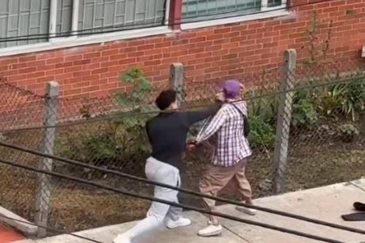 Video: joven se enfrentó a presunto ladrón y lo noqueó de un derechazo