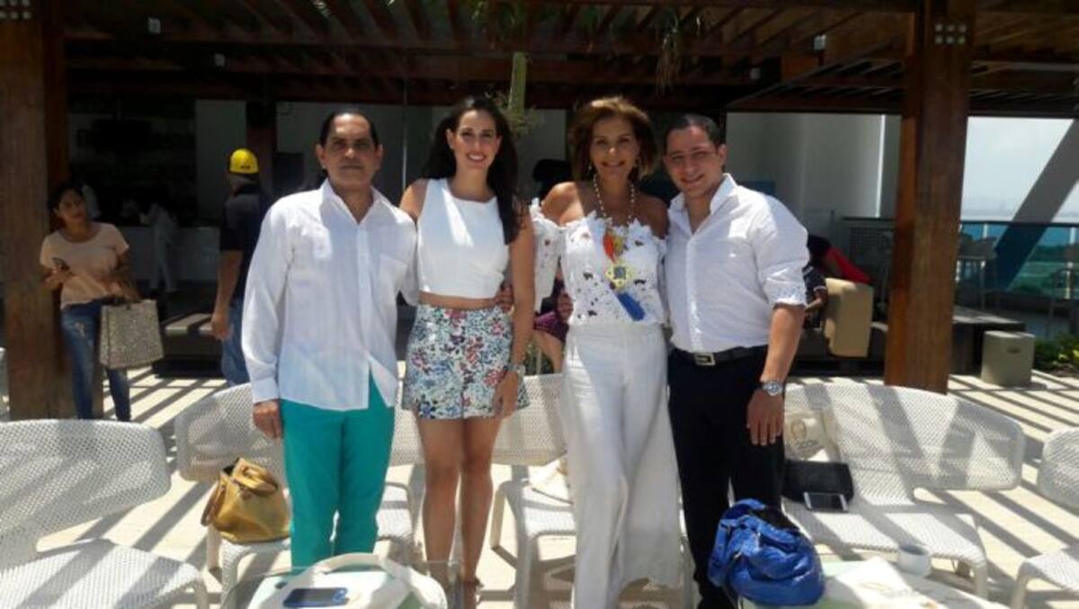 Jurados de Señorita Cartagena 2016. Andrea Rodríguez
