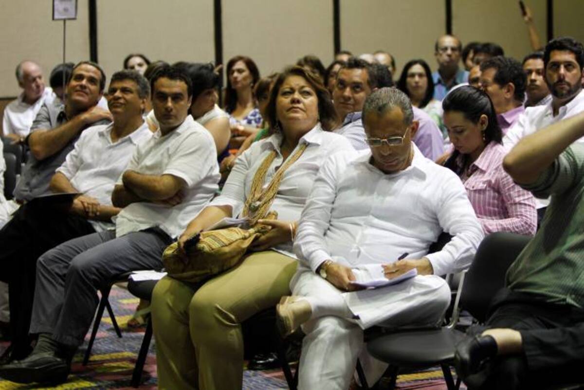 La presentación de los resultados de la Encuesta de Percepción Ciudadana Cartagena 2012 se hizo en el Centro de Convenciones Julio César Turbay Ayala. AROLDO MESTE ALCÁNTARA - EL UNIVERSAL