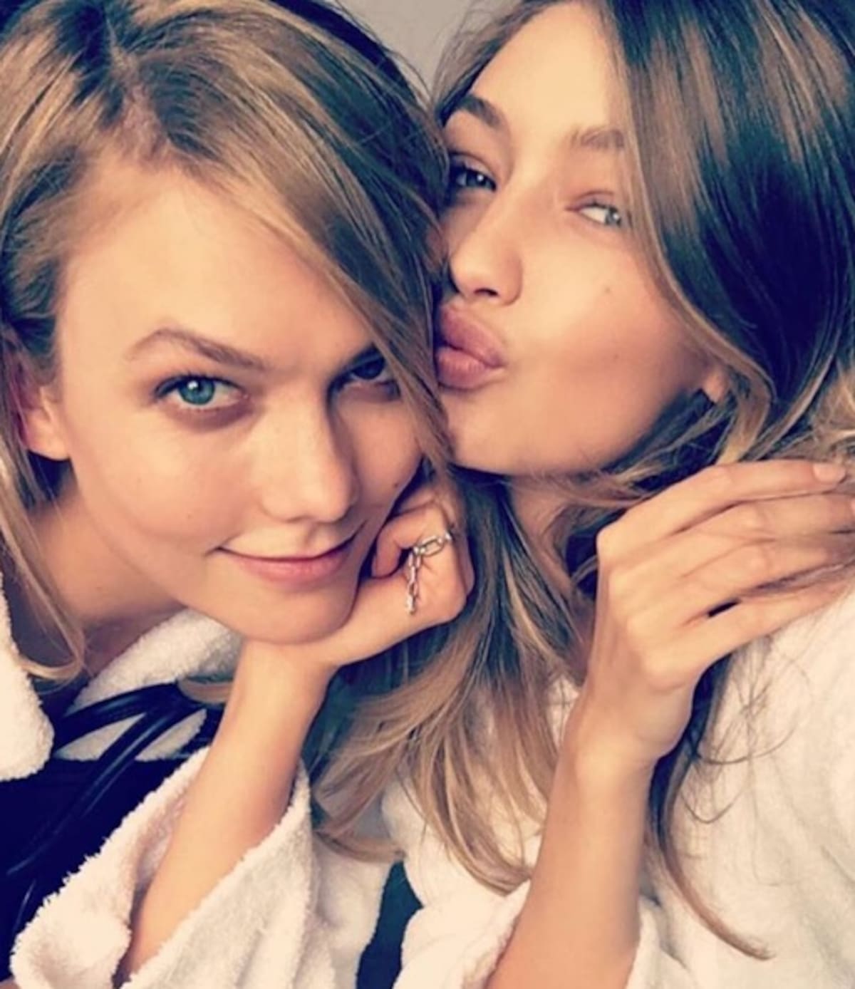 Karlie Kloos y Gigi Hadid Instagram