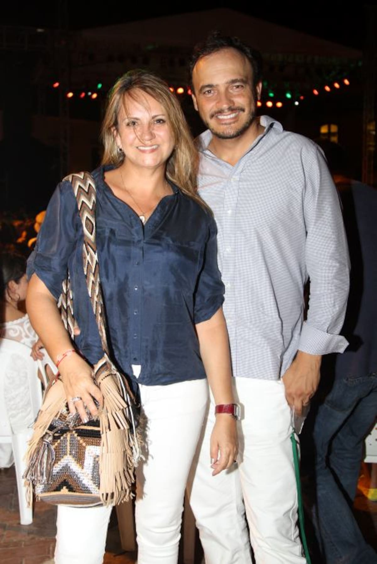 Adriana Bernal y Carlos Andrade.