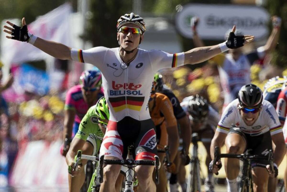 Andre Greipel ganó la sexta etapa del Tour de Francia. AFP