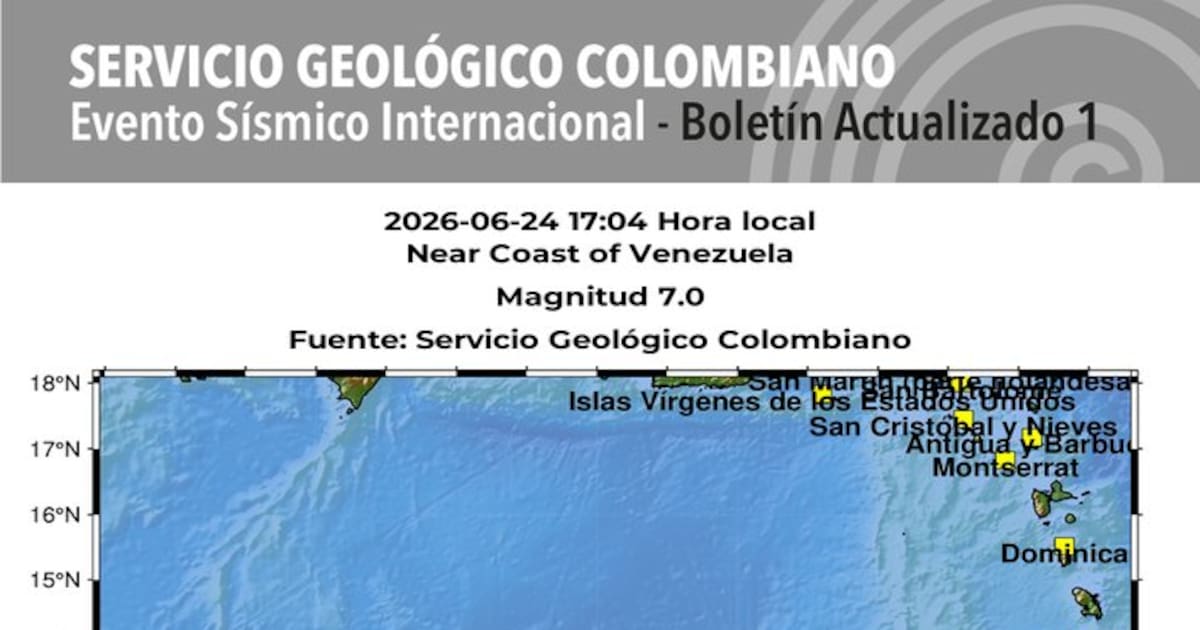 ¿Habrá tsunami en Colombia? Esto dijeron tras sismo en Venezuela