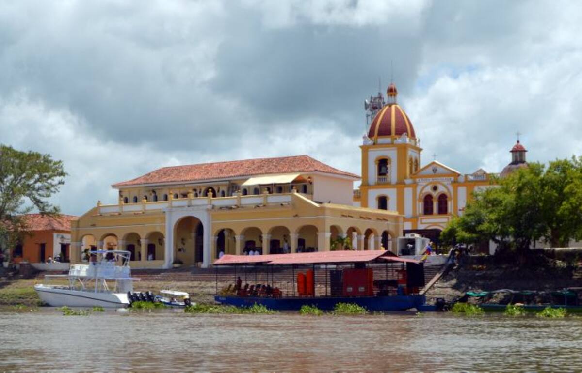 El mercado viejo de Mompox, visto desde el río Magdalena. Juan Carlos Gomi - EFE