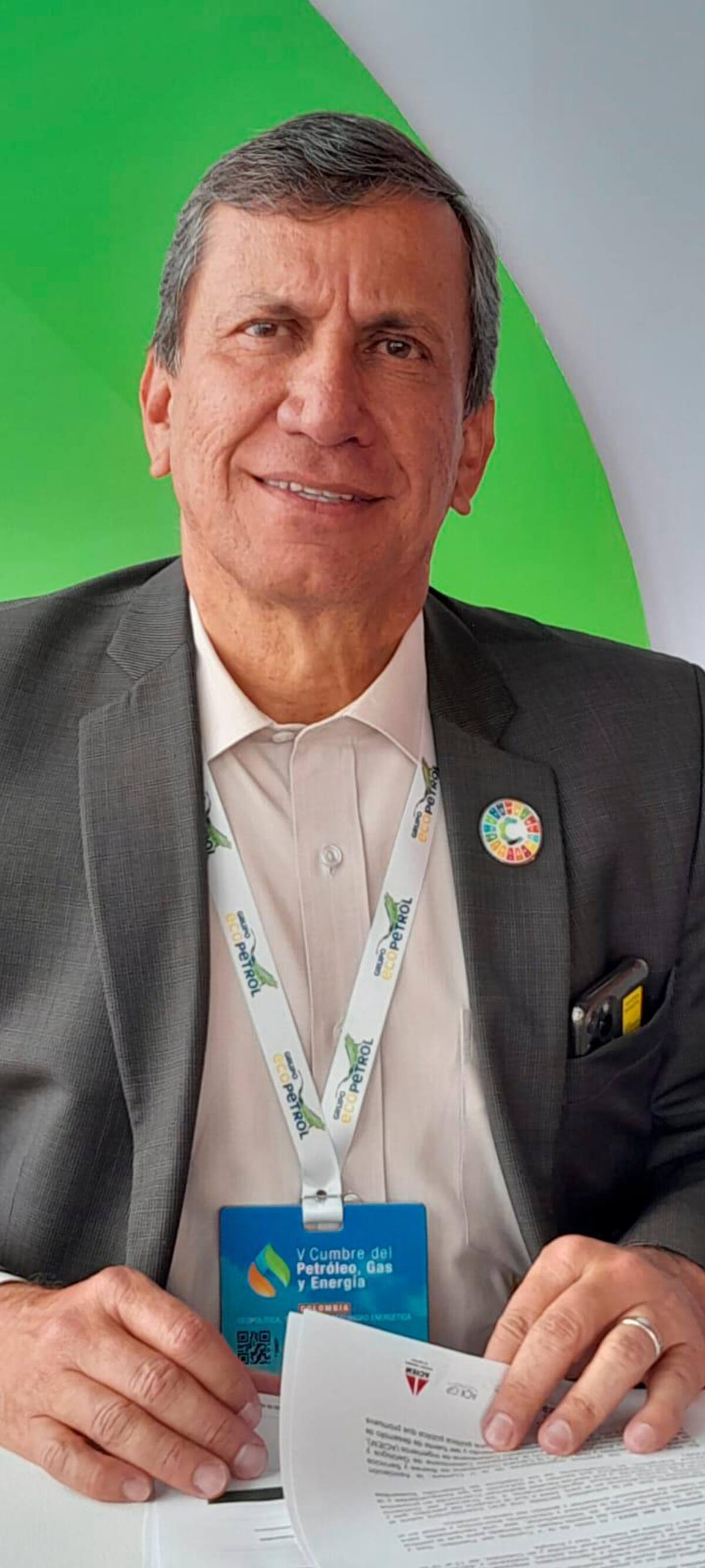 Nelson Castañeda, presidente de Campetrol. // HFA-EU.