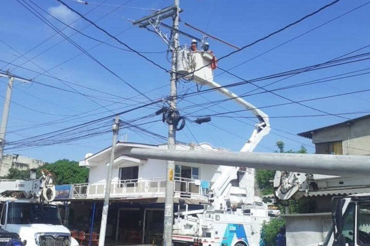 ¡Atención! Estos barrios de Barranquilla estarán sin luz este miércoles