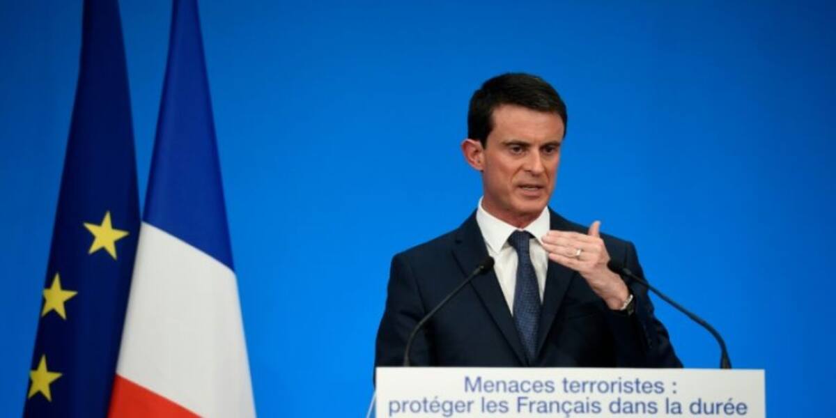 El primer ministro francés, Manuel Valls. AFP