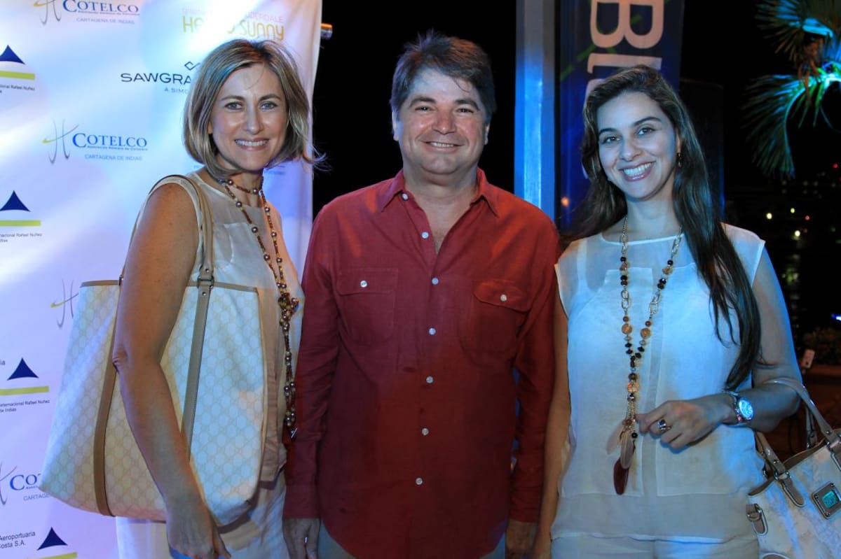 Carmen Otero de Millán, Rodrigo Maldonado y Susana Jaramillo.
