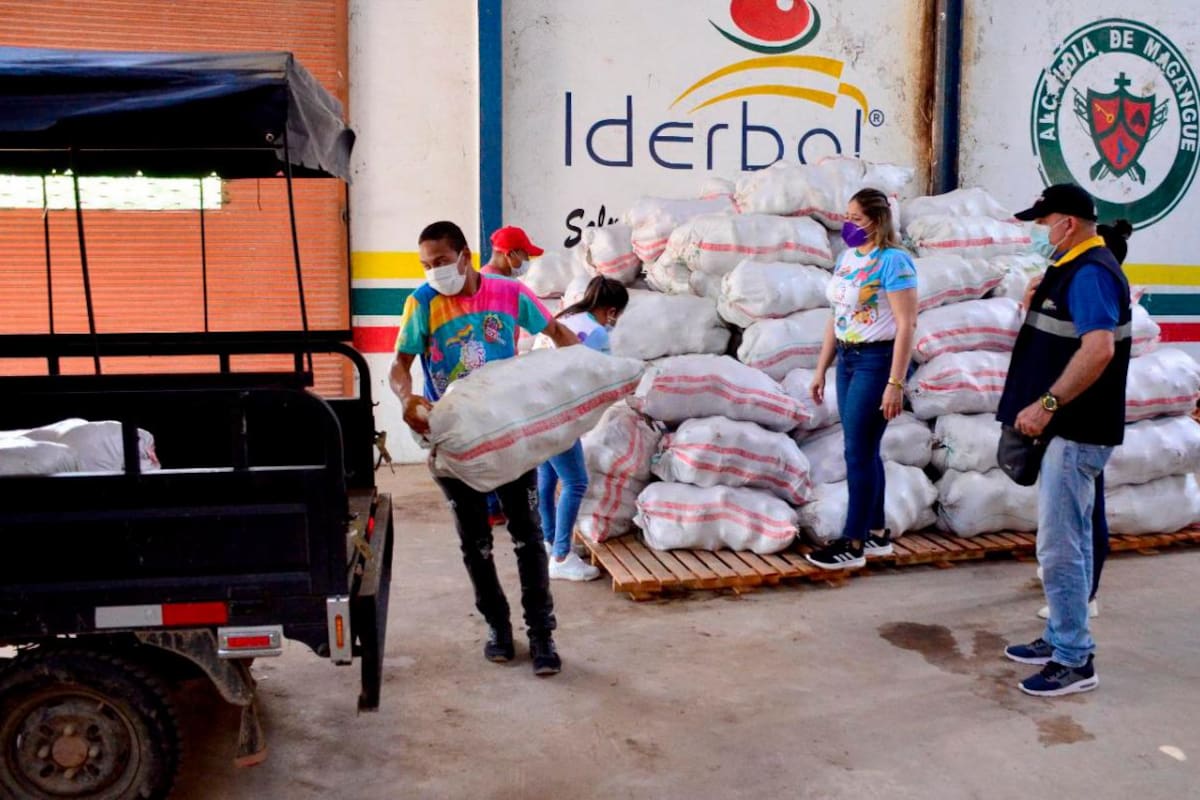 Realizaron ñametón en Magangué, Bolívar