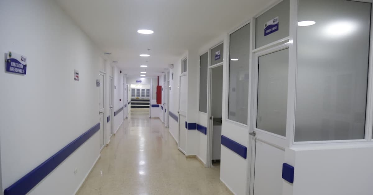 En fotos: así luce el nuevo Hospital de Canapote
