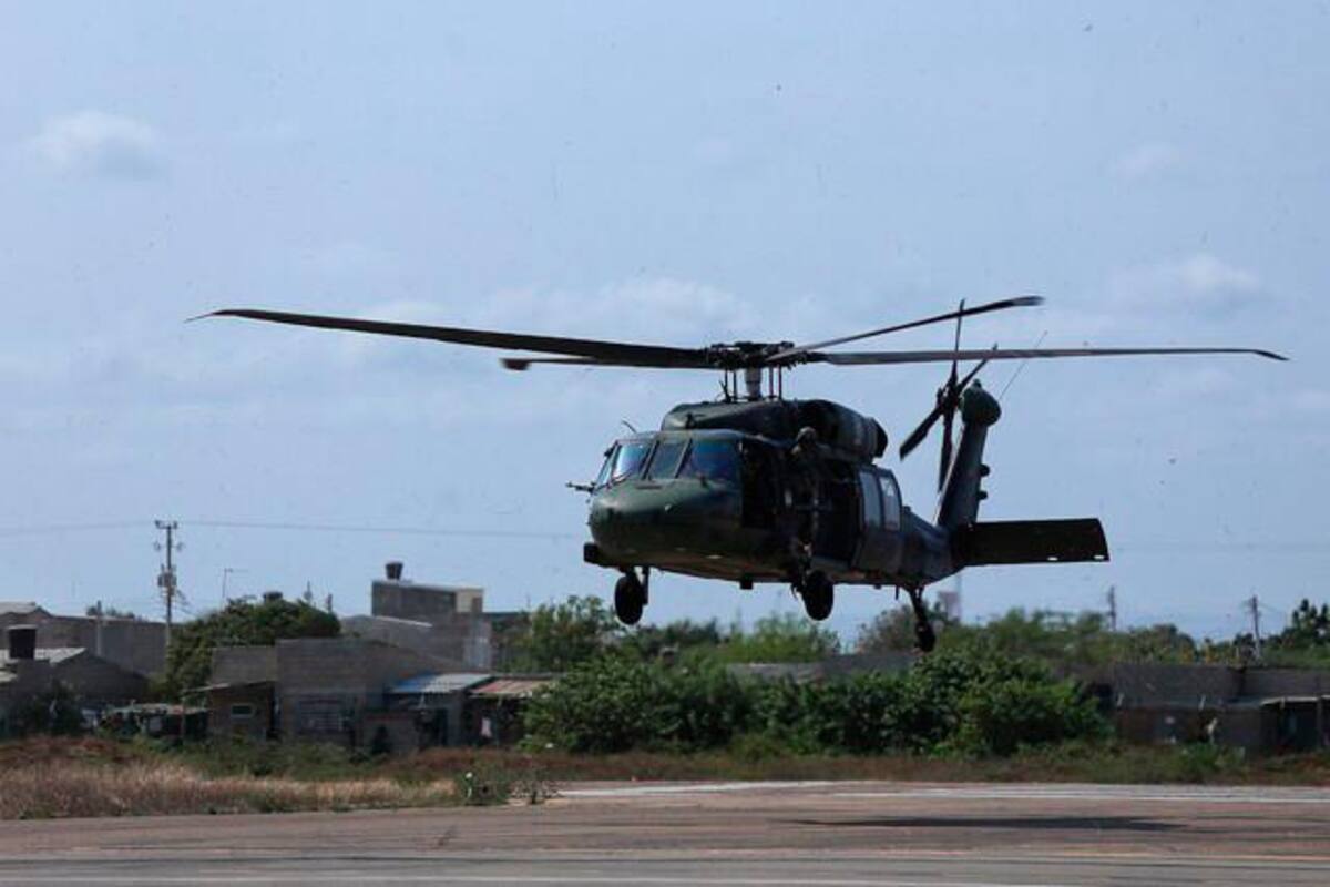 Niegan desde el Gobierno uso indebido de helicóptero de la Policía Nacional