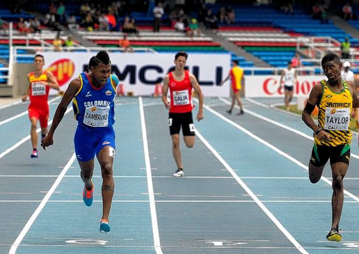 Mundial de Atletismo de menores. COLPRENSA