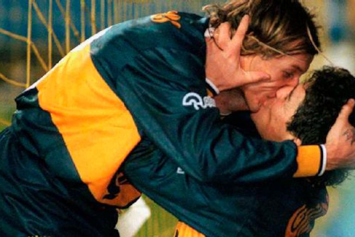 Estos son algunos de los besos más famosos en la historia del fútbol