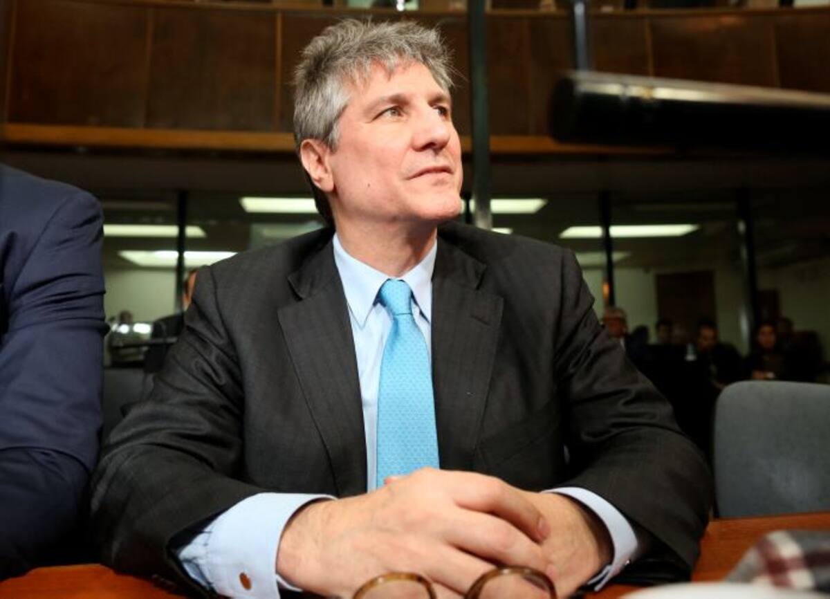 Amado Boudou. AP Sebastian Pani