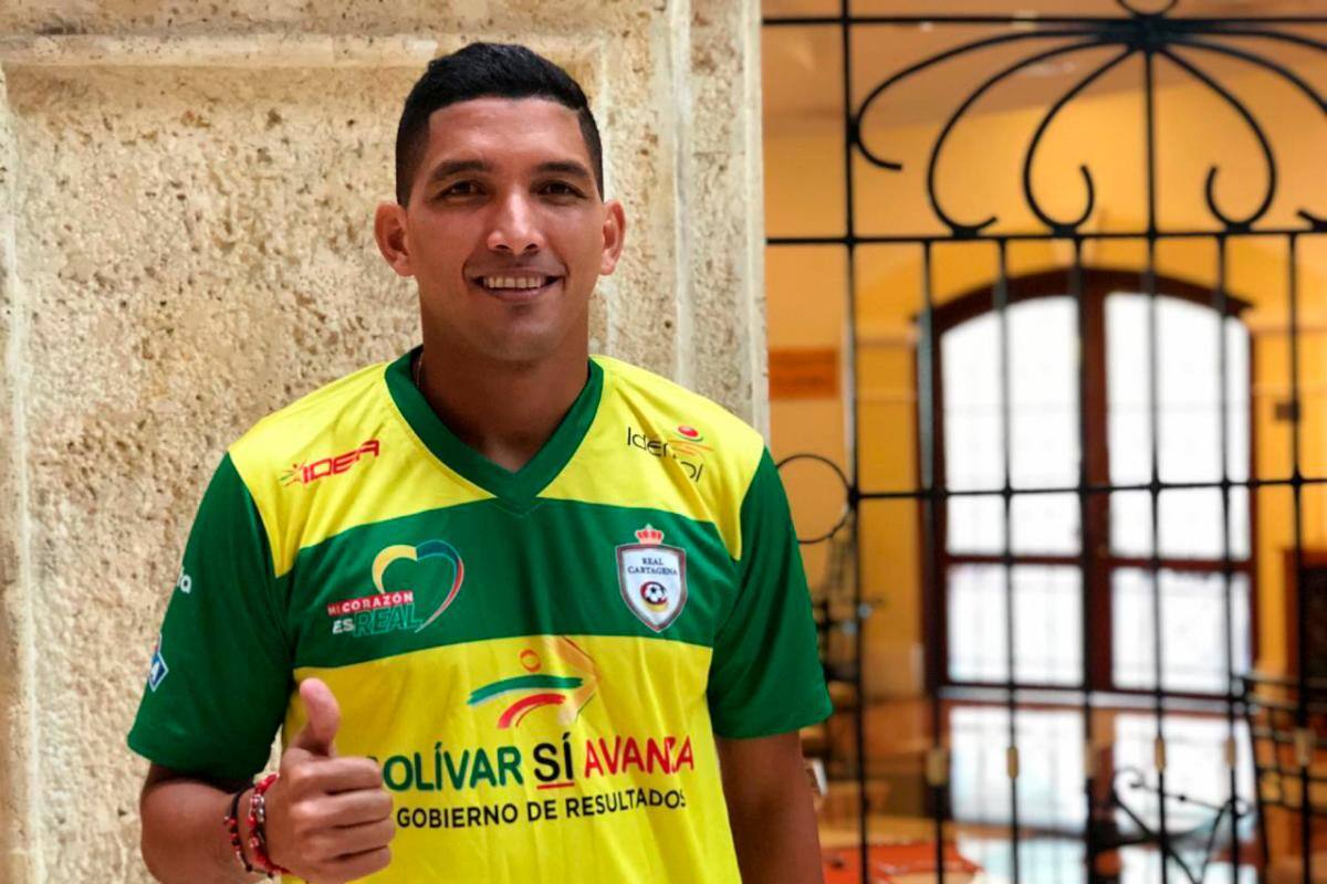 Panameño Edwin Aguilar se suma entre los refuerzos de Real Cartagena