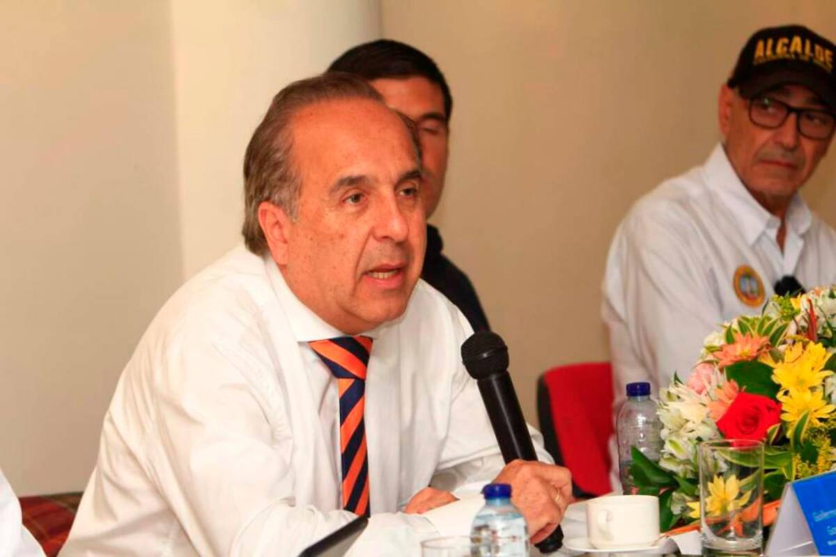 Guillermo Reyes, ministro de Transporte. // Julio Castaño - El Universal
