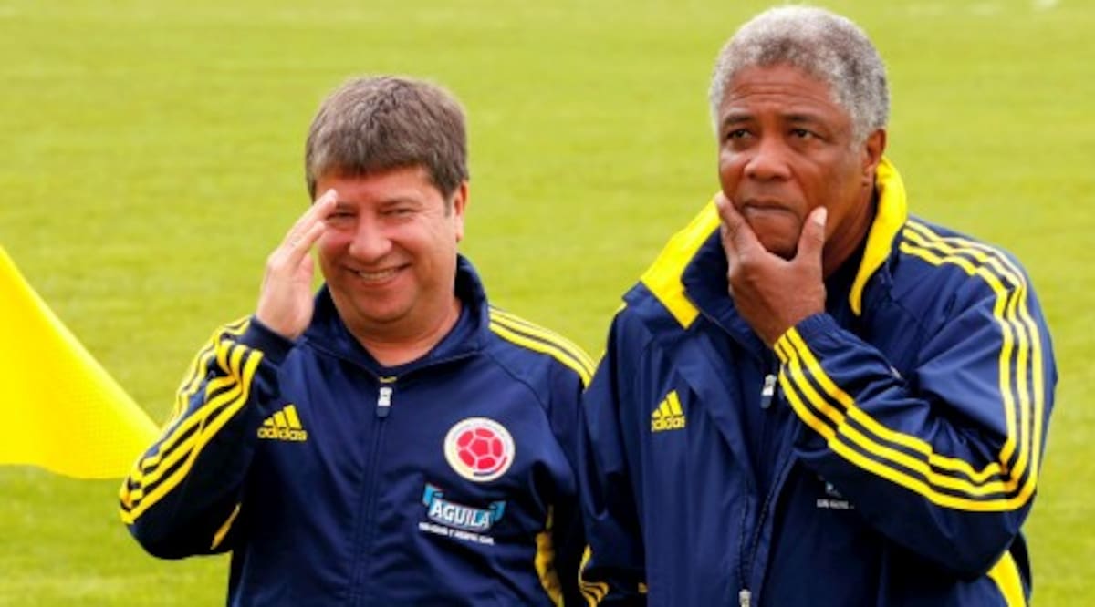 Hernán Darío 'Bolillo' Gómez y Francisco Maturana. COLPRENSA