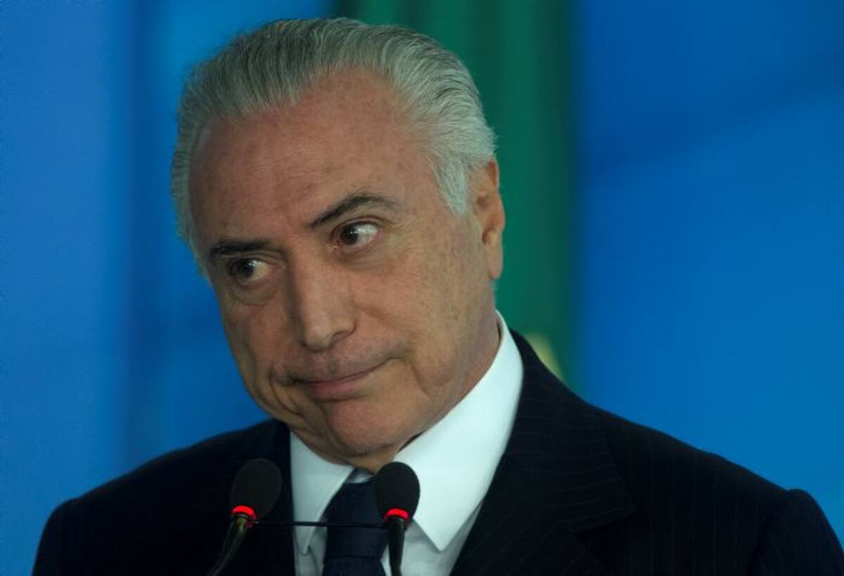 Michel Temer. EFE Joédson Alves