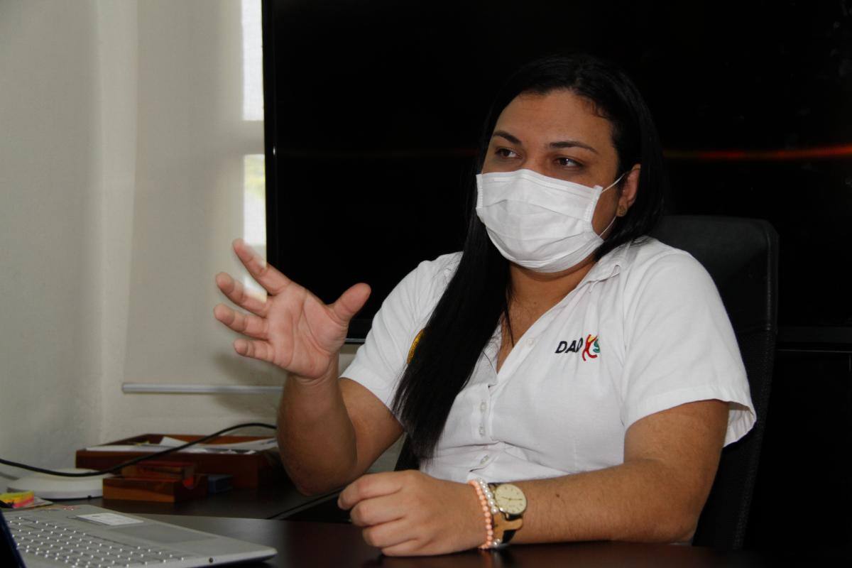 Johana Bueno, directora del Dadis.//Foto: Luis Eduardo Herrán - El Universal.