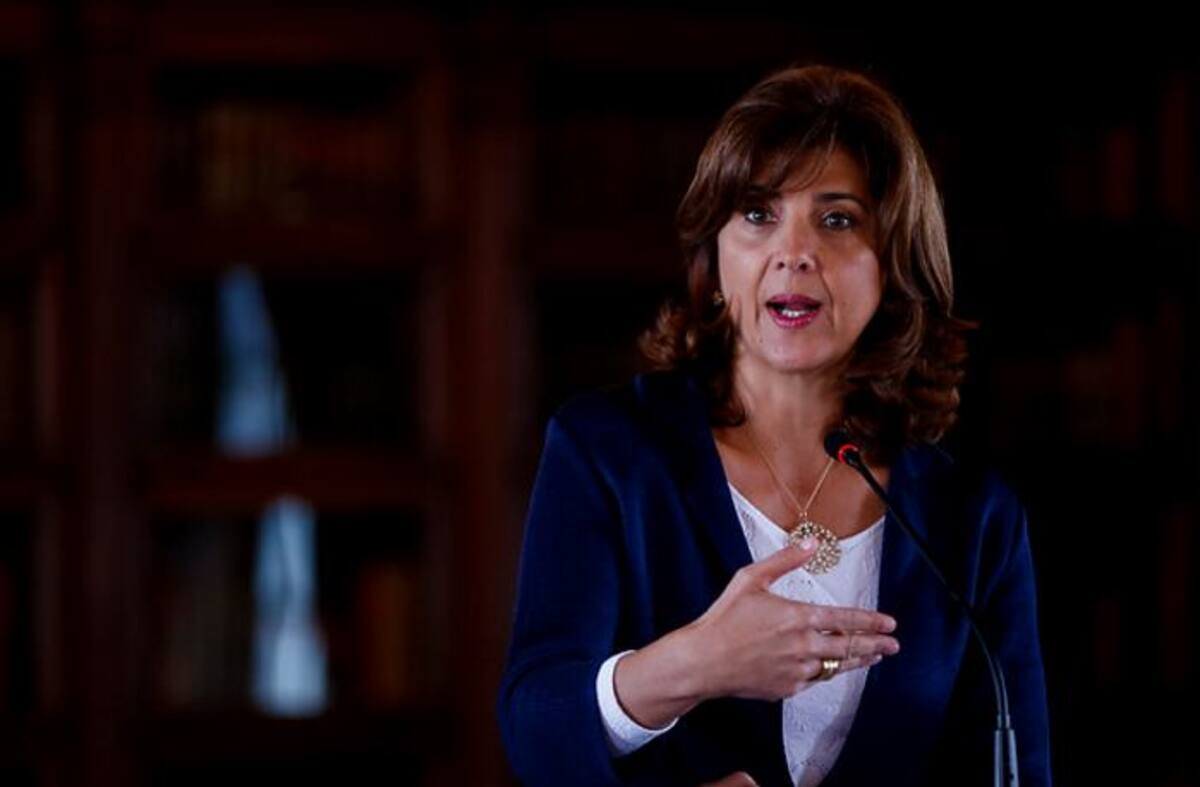 María Ángela Holguín, ministra de Relaciones Exteriores. COLPRENSA