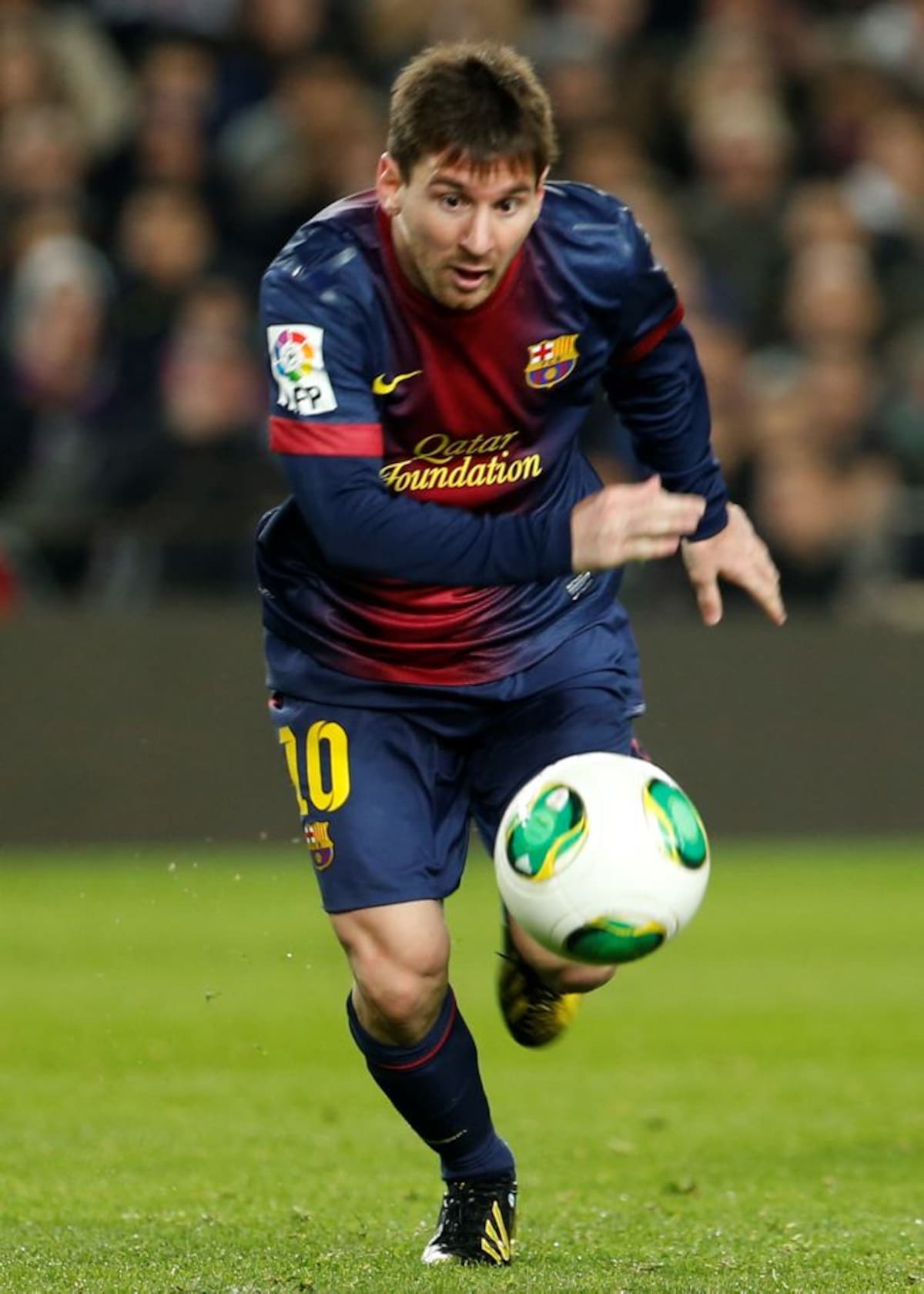 A sus 25 años, Messi ha logrado ganar todos los títulos posibles a nivel de clubes con el Barcelona y, personalmente, ha logrado cuatro Balones de Oro. AP
