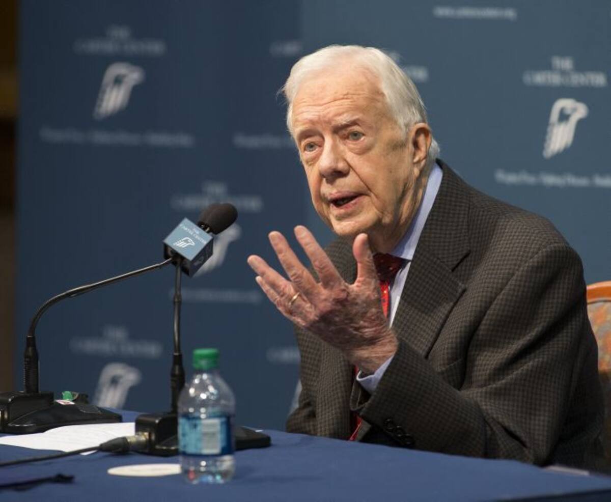 Jimmy Carter. AP Phil Skinner