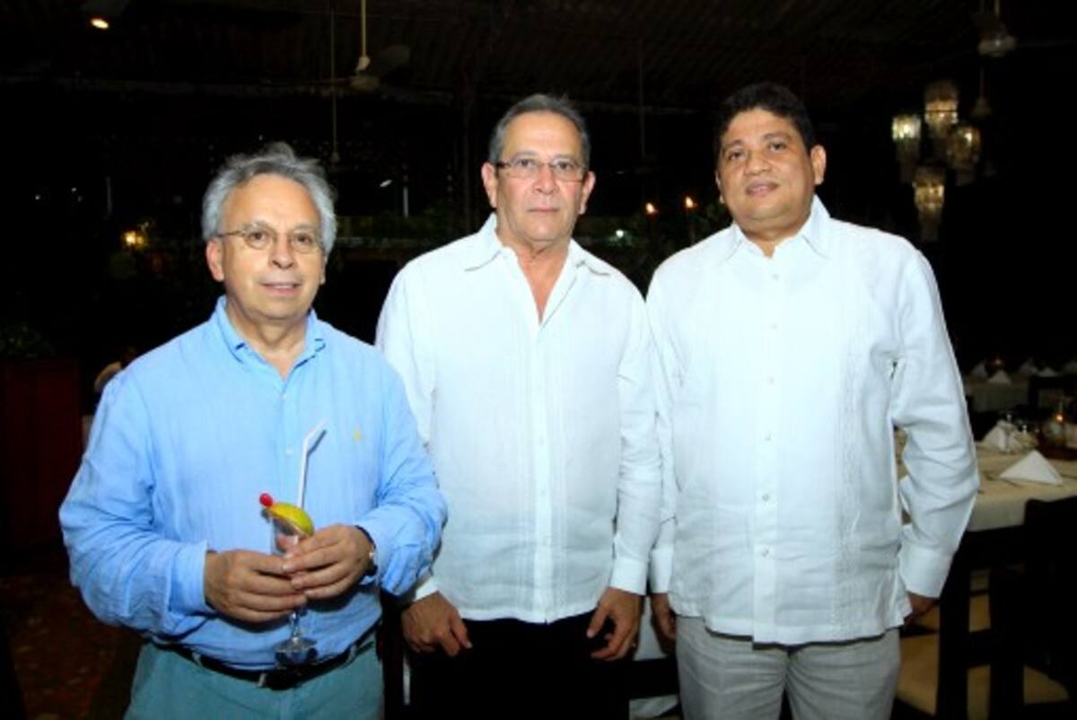 Hernando Torres, Dionisio Osorio Cortina y Antonio Quinto Guerra.
