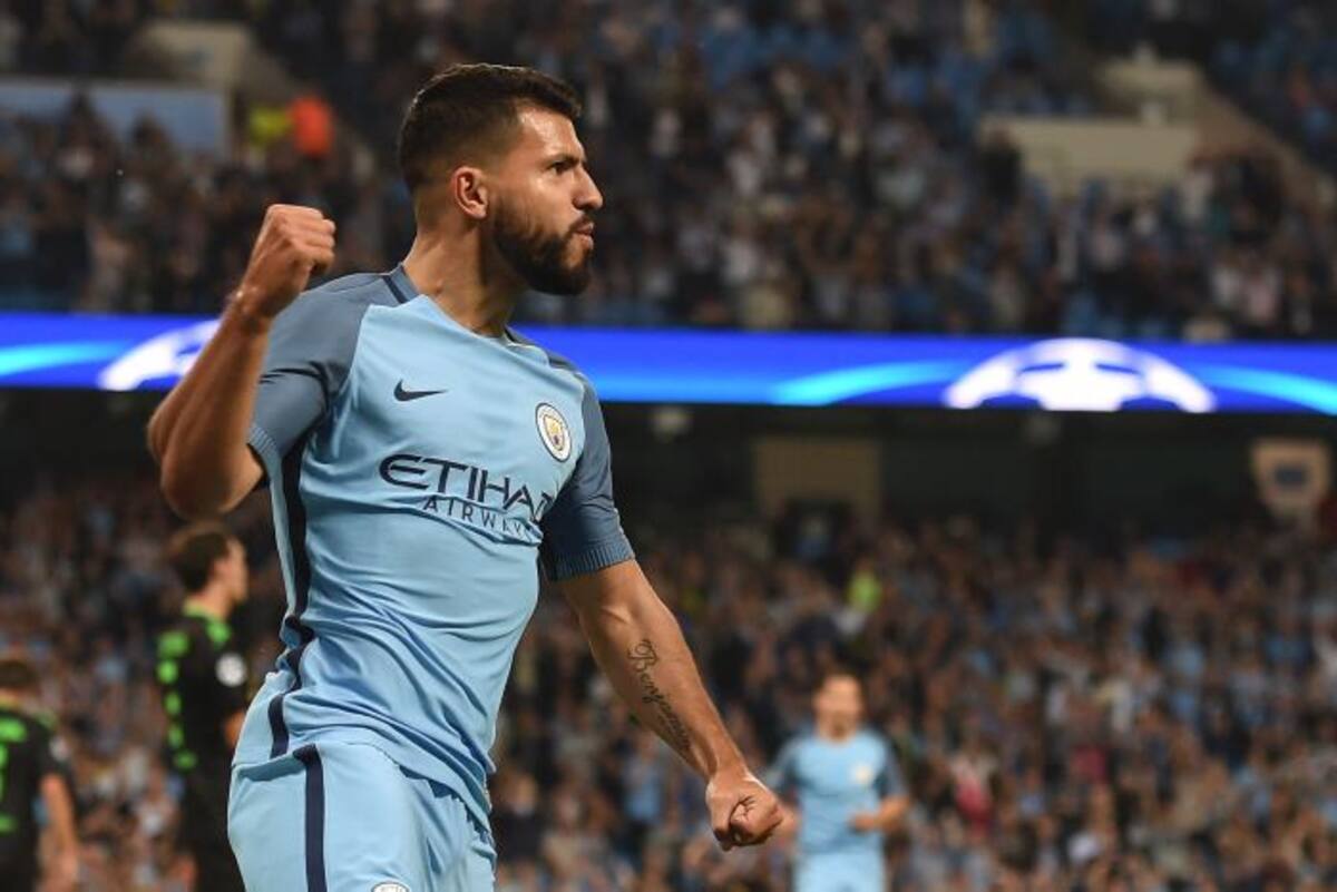 Sergio Agüero. AFP PAUL ELLIS