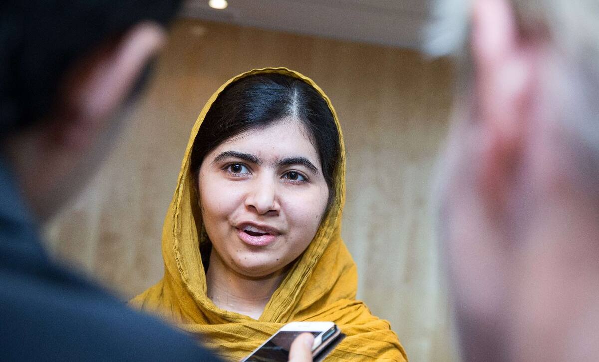 Malala Yousafzai. AFP Audun Braastad