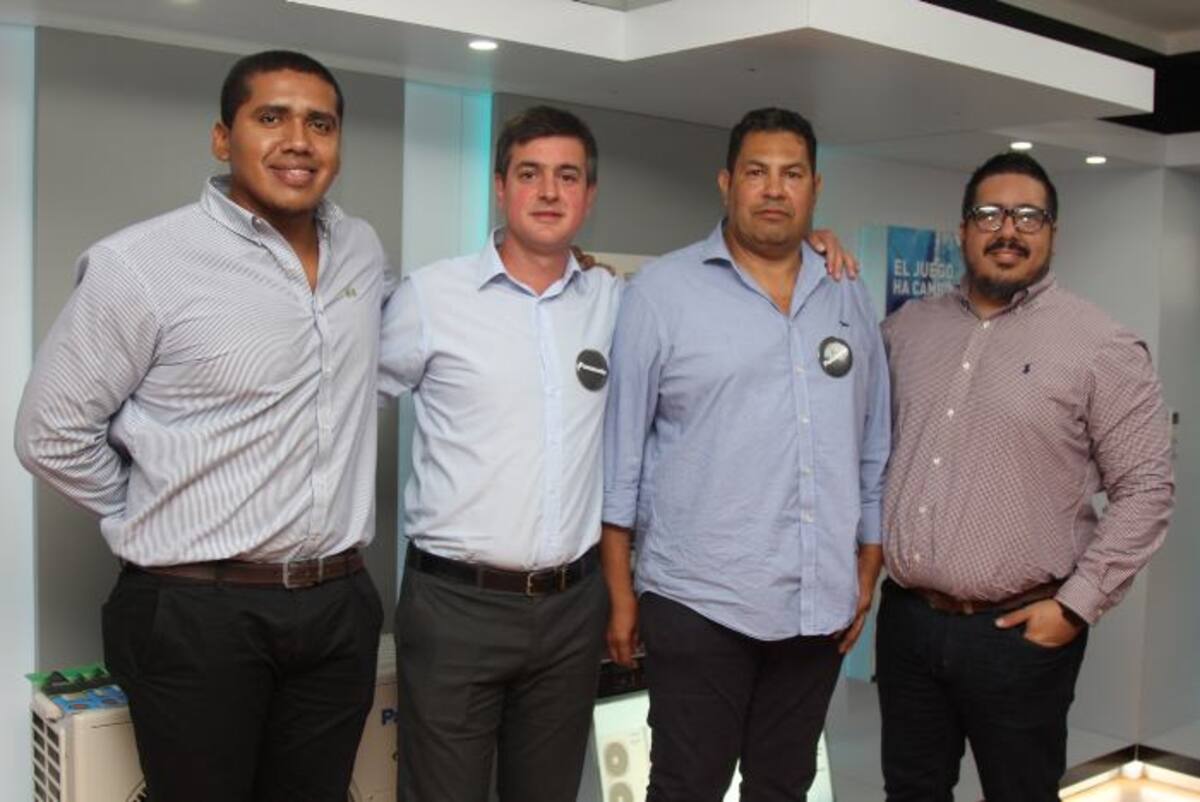 Libardo Salguero, Gonzalo Antes, Gabriel De Los Ríos y Juan Bautista Díaz. KAILLINE GIRALDO