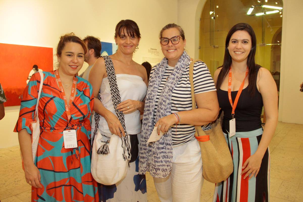 Roxana Ávila, María Camargo, Jimena Toledo y Gina Romero.
