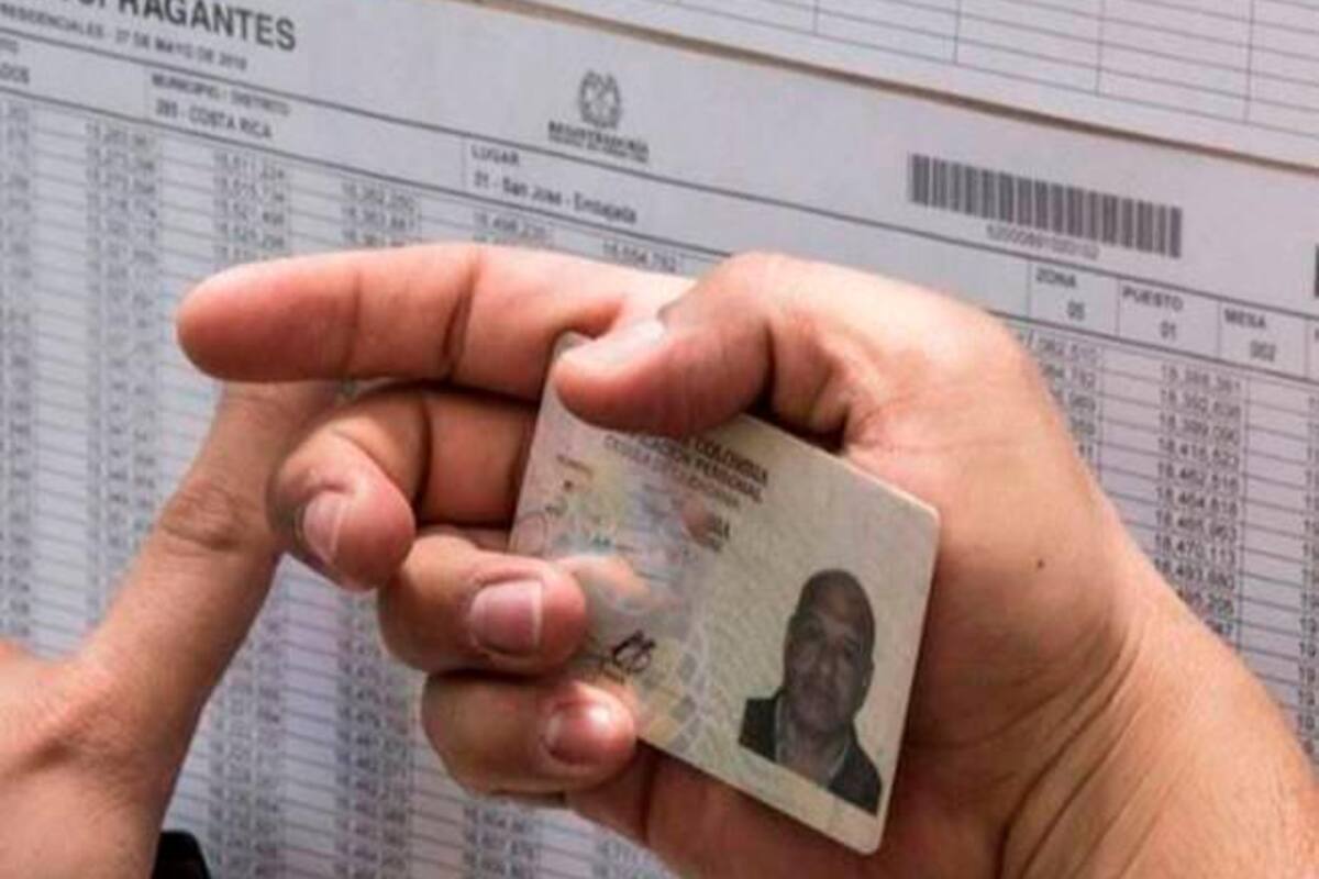 Recuerde: hasta este 29 de agosto hay plazo para inscripción de cédulas