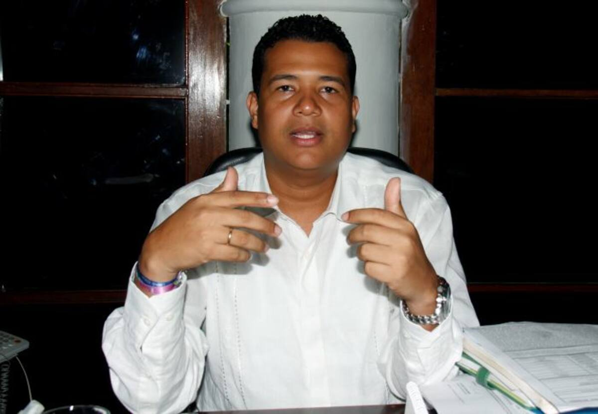 Rodrigo Arzuza, aspirante por el Partido Verde a la gobernación de Bolívar. Archivo.