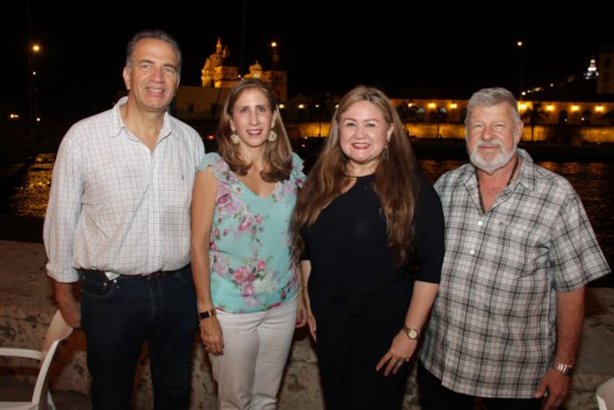 Yesid Meneses, Clara Torres, Elaine Maldonado y Humberto Ortiz. Luis Aparicio-El Universal