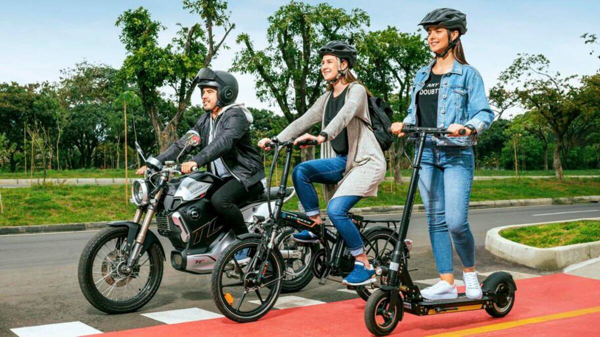 Las opciones en movilidad eléctrica son variadas. //cortesía