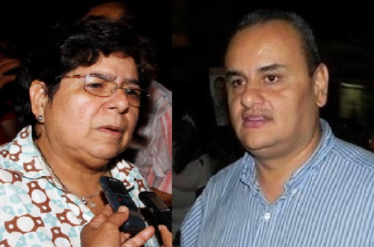 María del Socorro Bustamante y Moisés Orozco. COLPRENSA