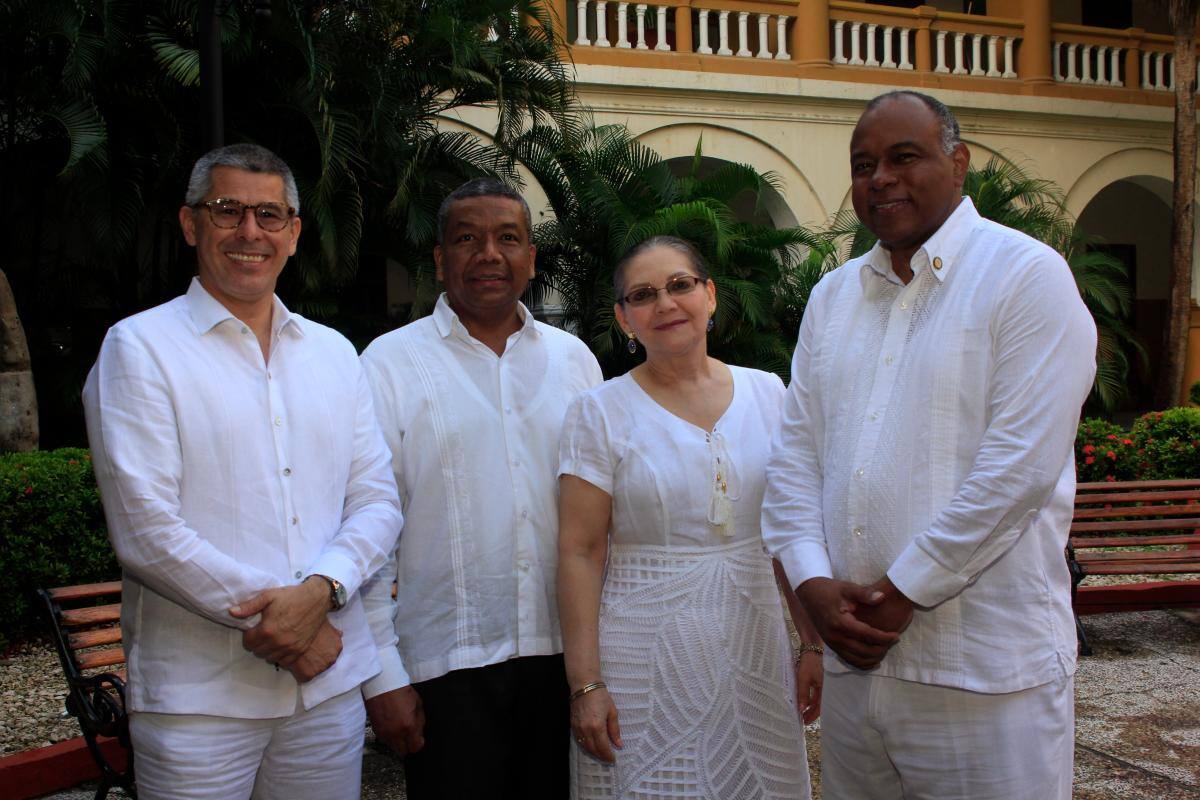 José David Patiño, Miguel Maturana, Lucía Álvarez y Fredy Pomares.